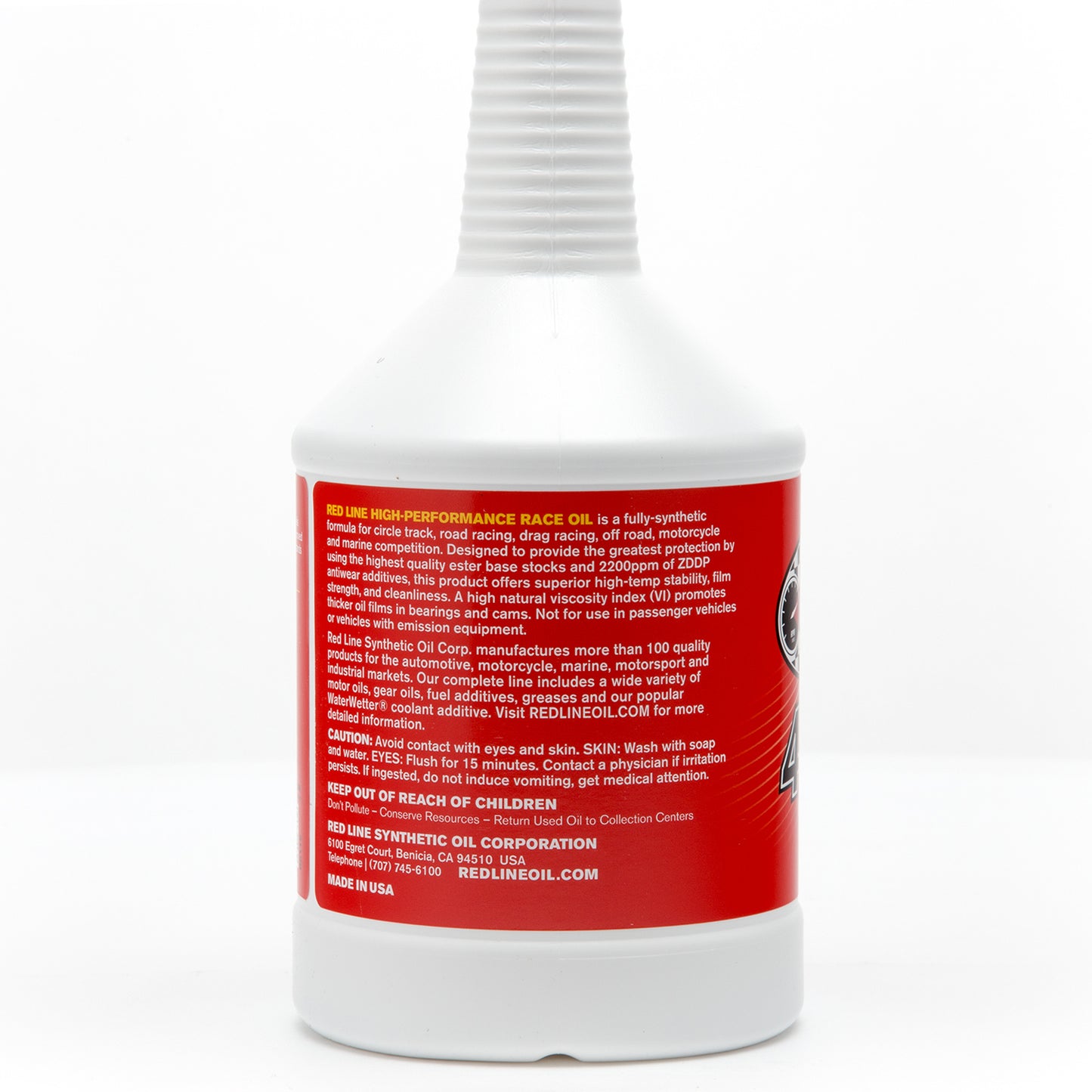 RedLine: 40WT Race Oil -quart