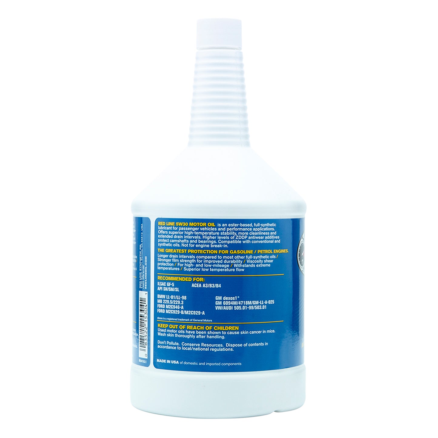 RedLine: 5W30 Motor Oil - quart