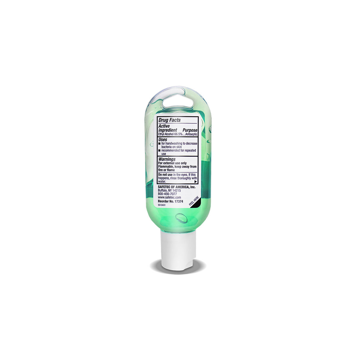 SafeTec - Hand Sanitizer (Fresh Scent) Tottle Bottle