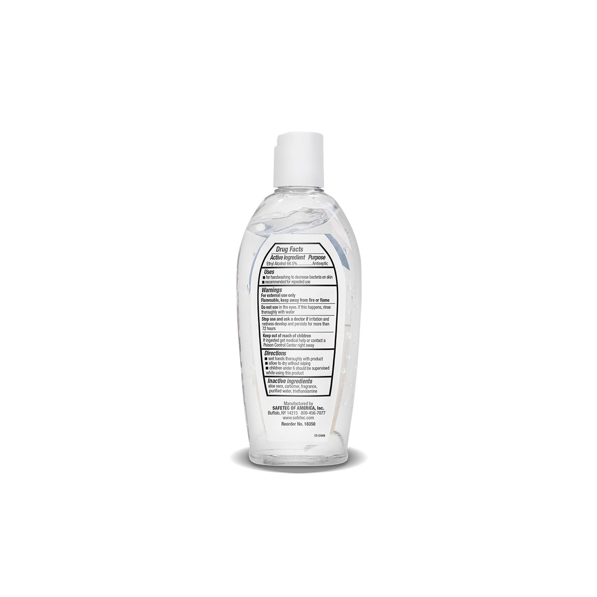 SafeTec - Hand Sanitizer (Citrus) Disc Top Bottle - 4oz.