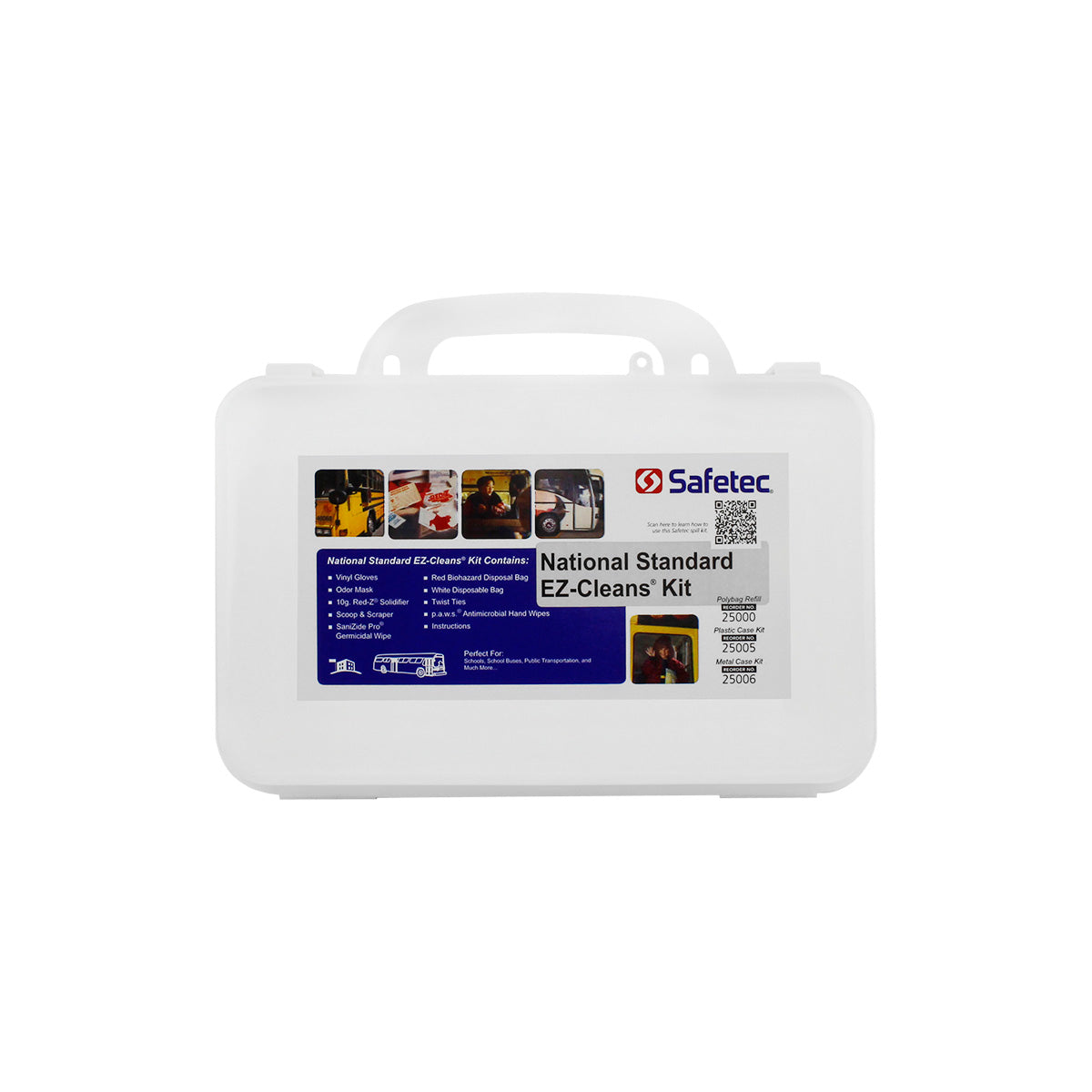 SafeTec - National Standard EZ-Cleans® Kit (Plastic)