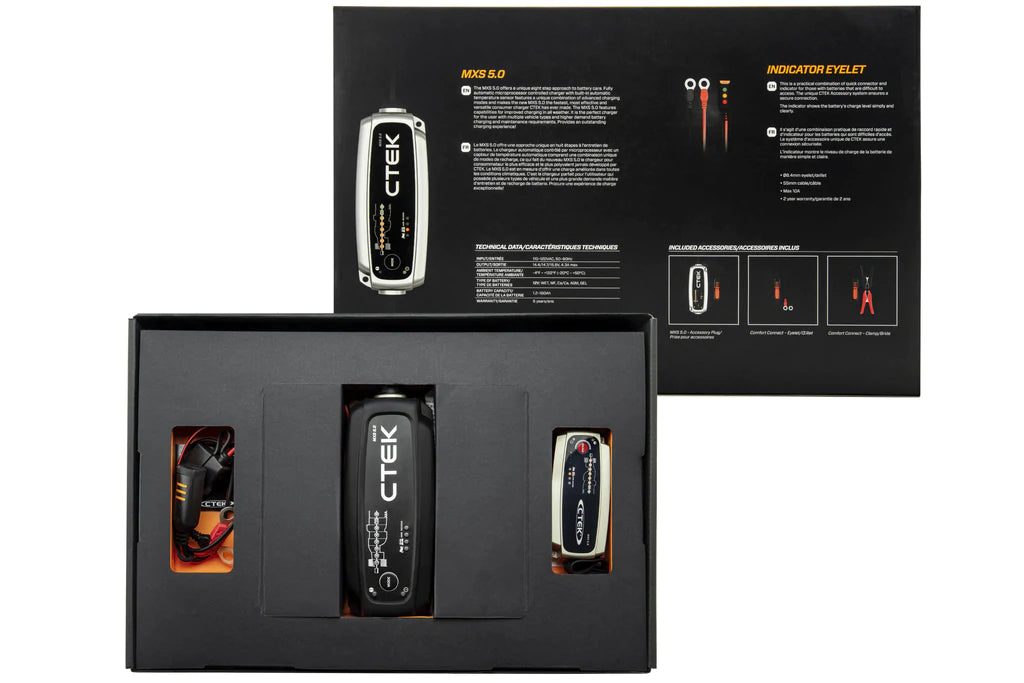 CTEK MXS 5.0 BATTERY CARE KIT