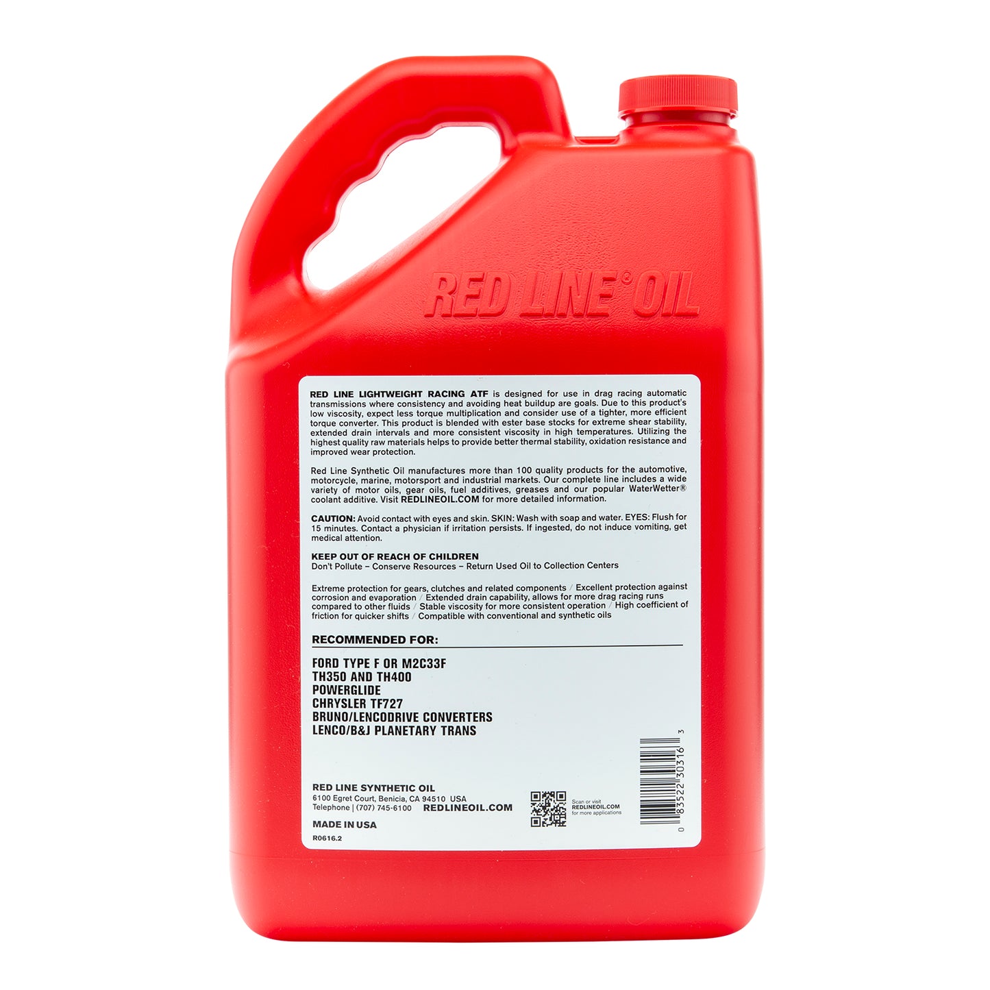 RedLine: Lightweight Racing ATF - gallon