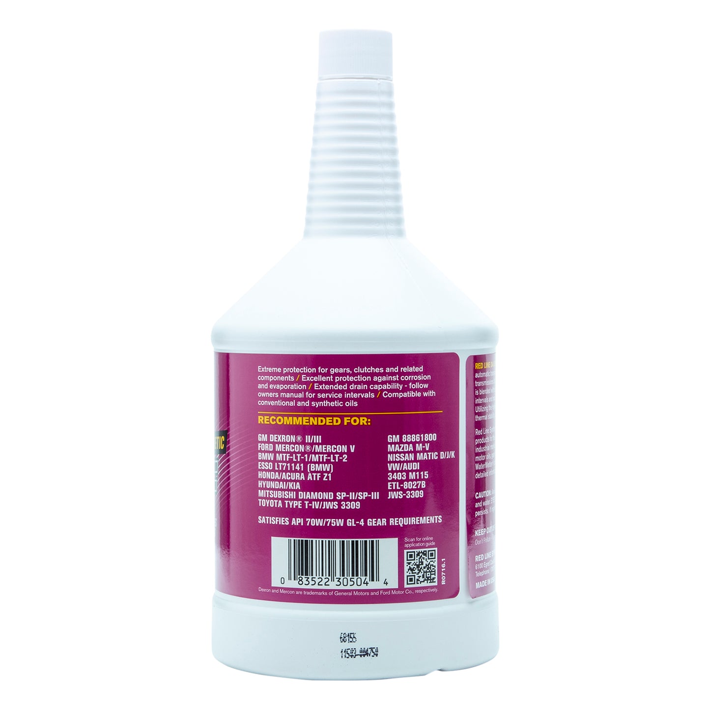 RedLine: D4 ATF - quart