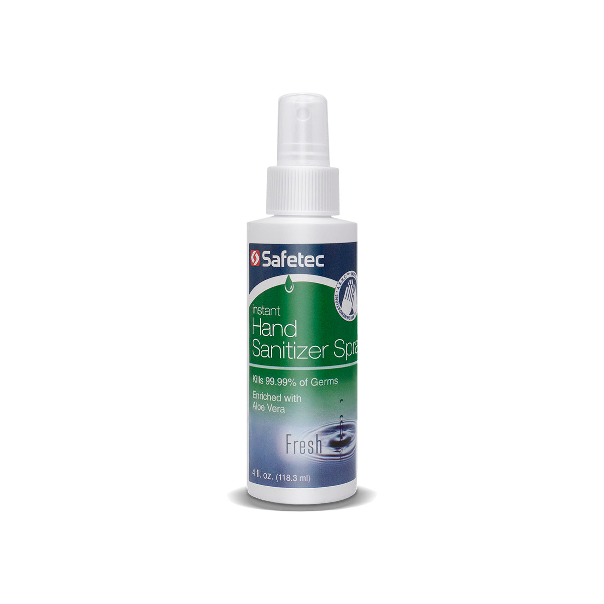 SafeTec - Hand Sanitizer - 4oz. Spray Bottle