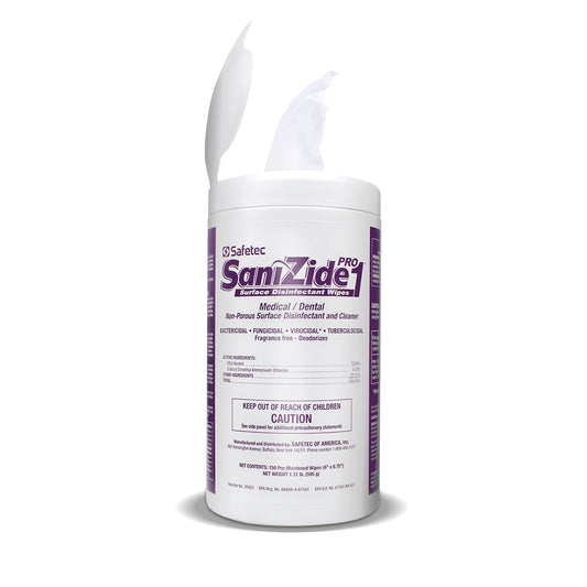 SafeTec - SaniZide Pro 1® Surface Disinfectant Wipes - 150ct. Canister