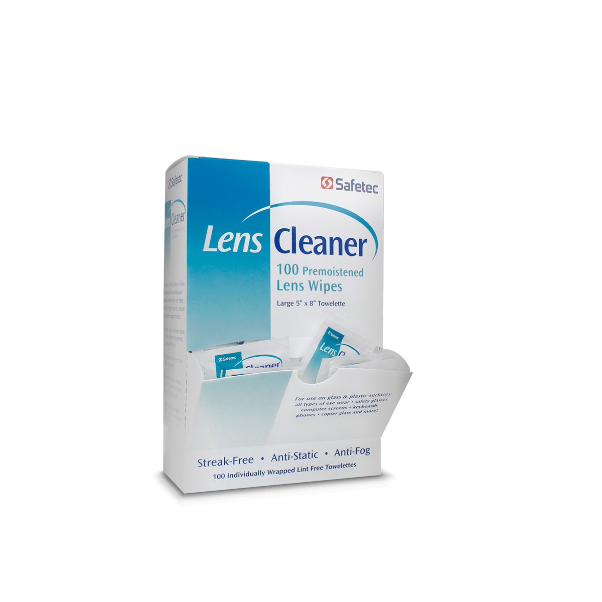 SafeTec - Lens Cleaner Wipes