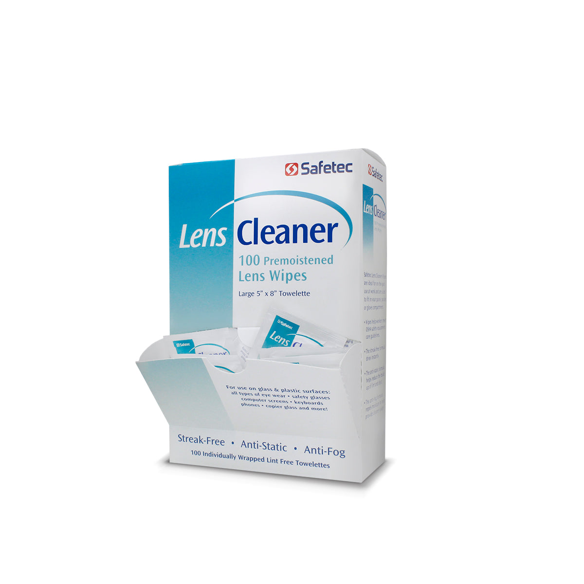 SafeTec - Lens Cleaner Wipes