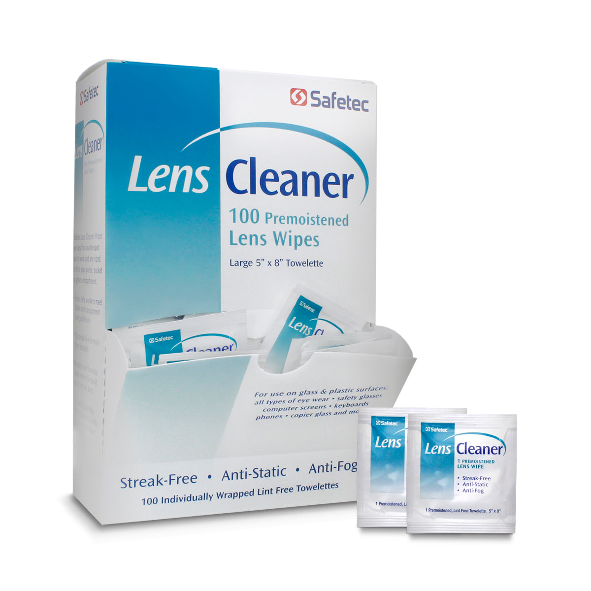 SafeTec - Lens Cleaner Wipes
