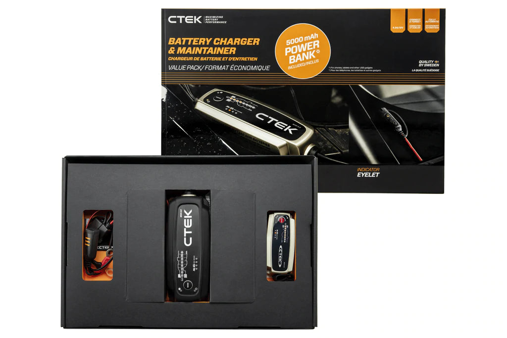 CTEK MXS 5.0 BATTERY CARE KIT