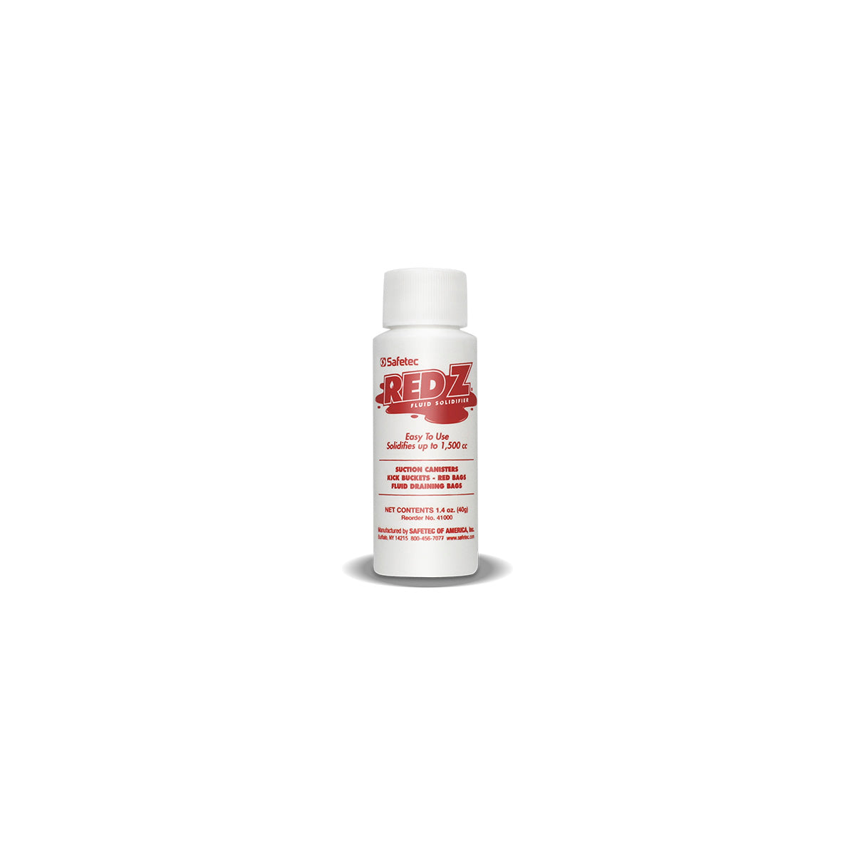 SafeTec - Red Z® Spill Control Solidifier - 1500cc Bottle