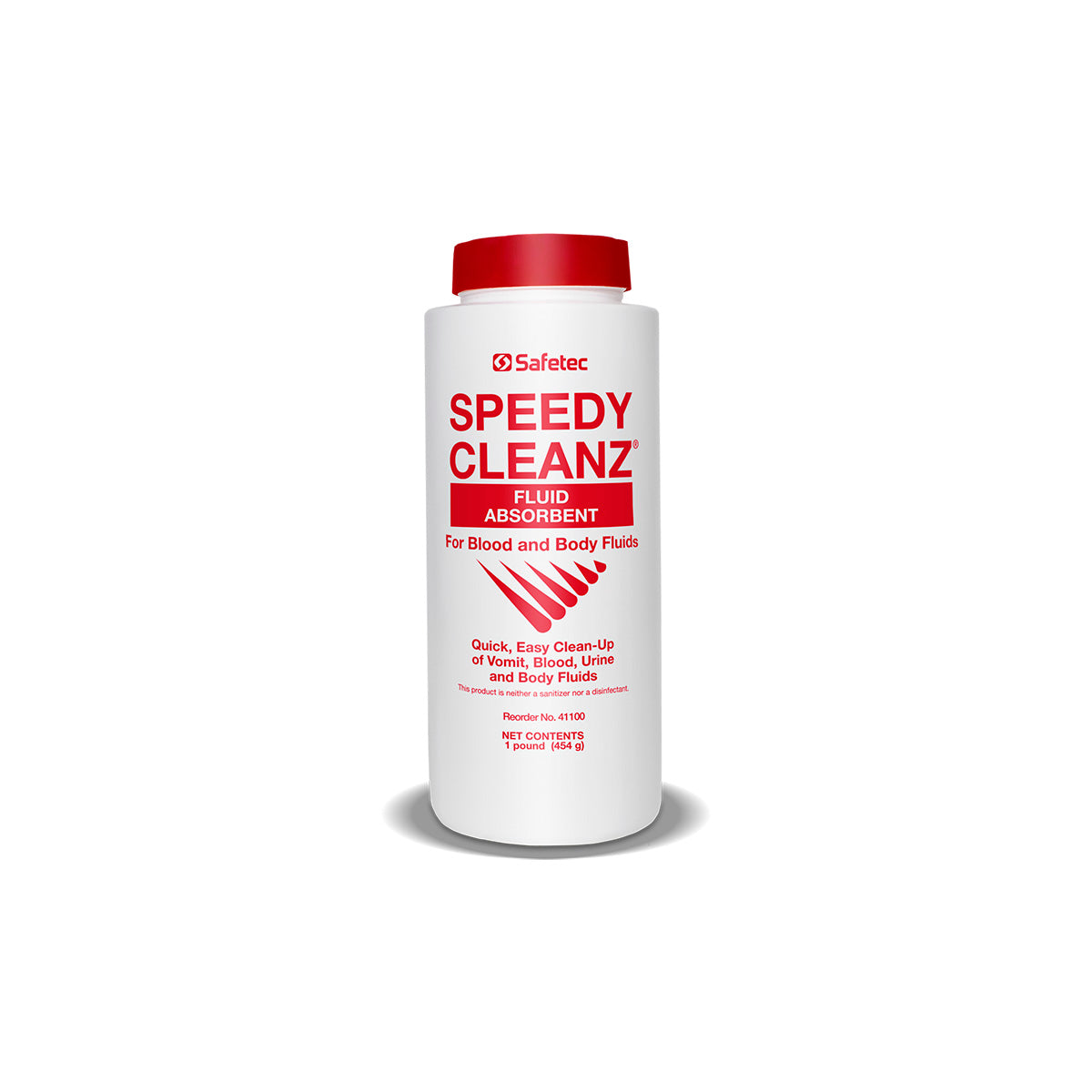 SafeTec - Speedy Cleanz Fluid Absorbent 1lb. Shaker