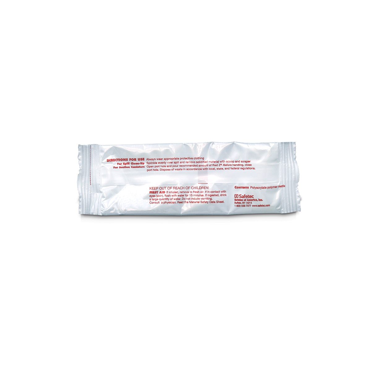 SafeTec - Red Z® Spill Control Solidifier Single Use Pouch- 10g