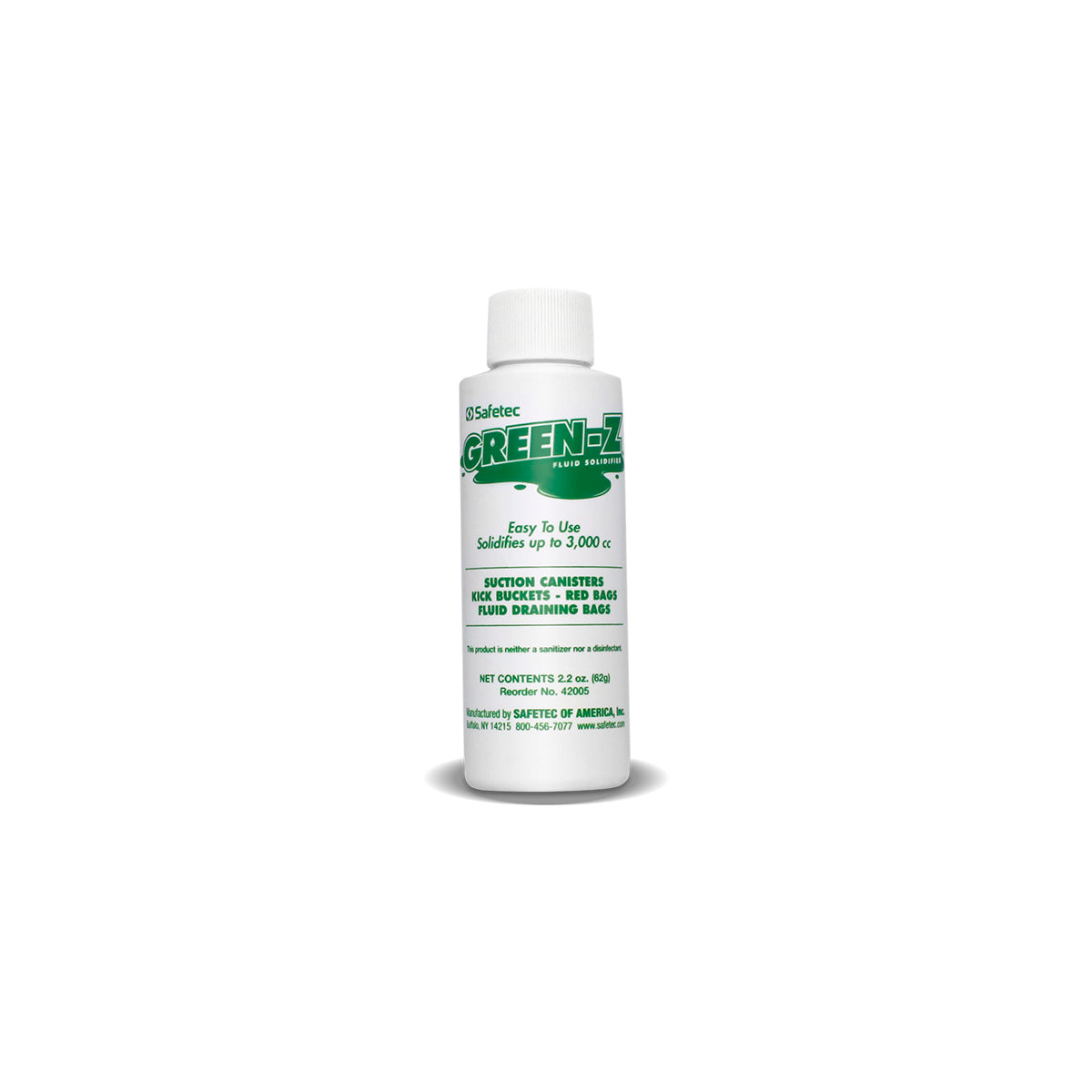 SafeTec - GreenZ Up - 3000cc Screw Top Bottle