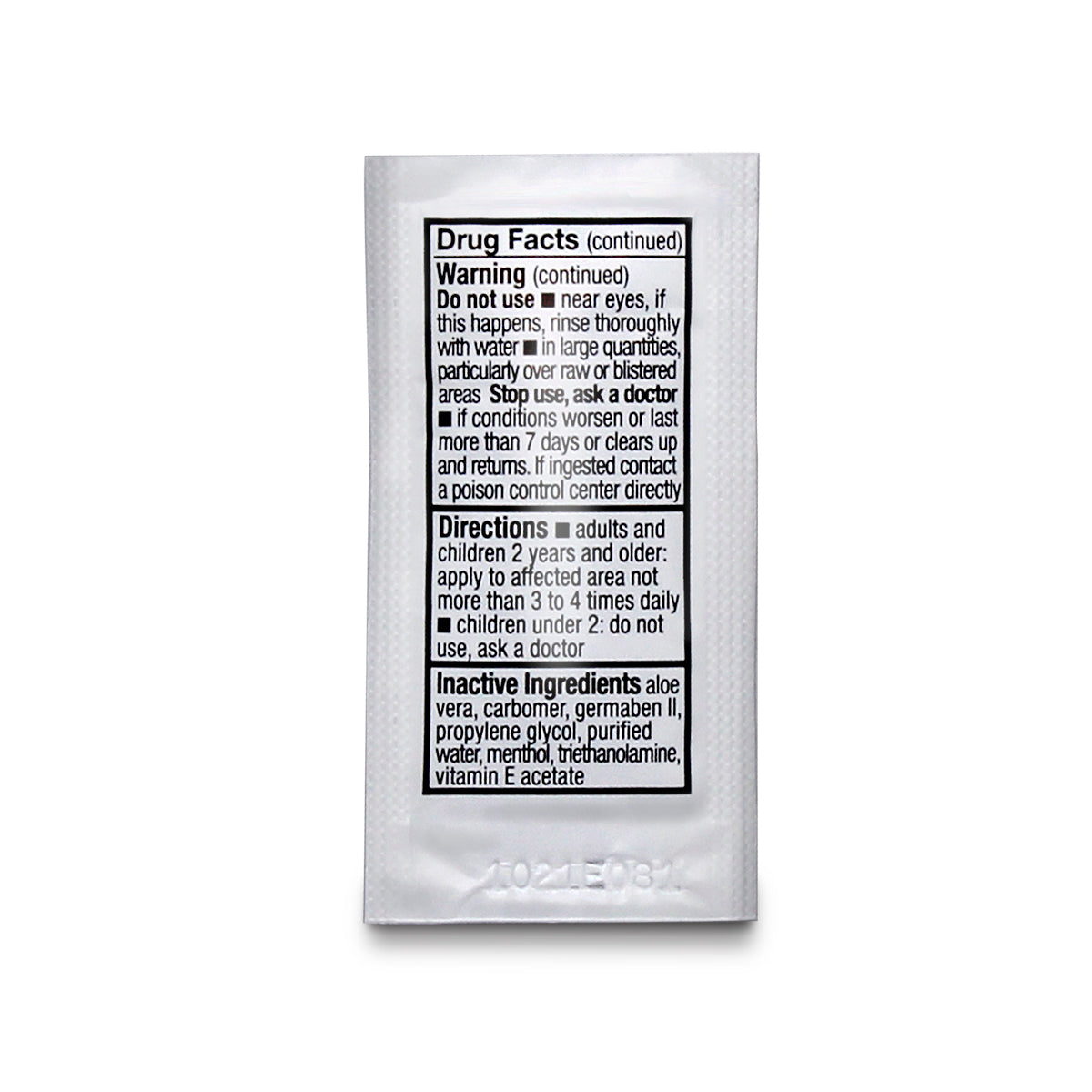 SafeTec - Burn Gel - 0.9g pouch