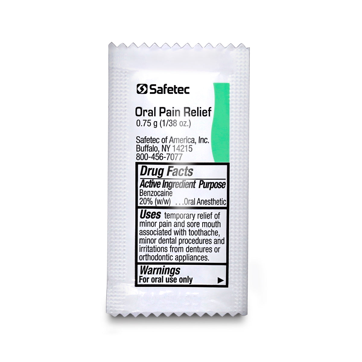 SafeTec - Oral Pain Relief - 0.75g