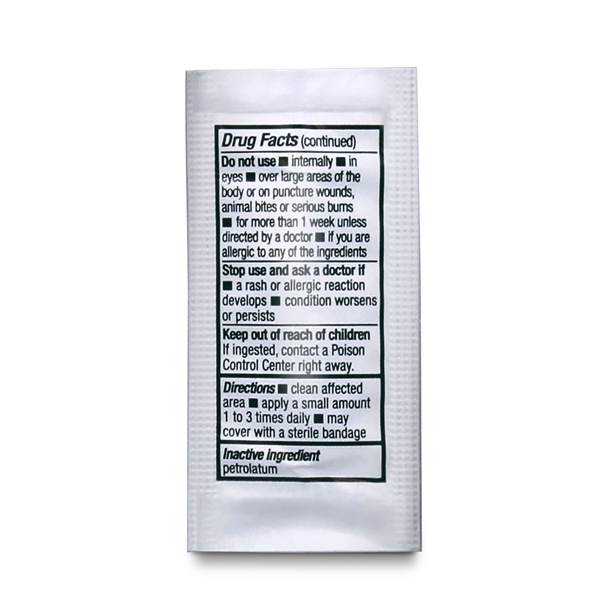 SafeTec - Triple Antibiotic Ointment - 0.9g Pouch (144ct. Box)