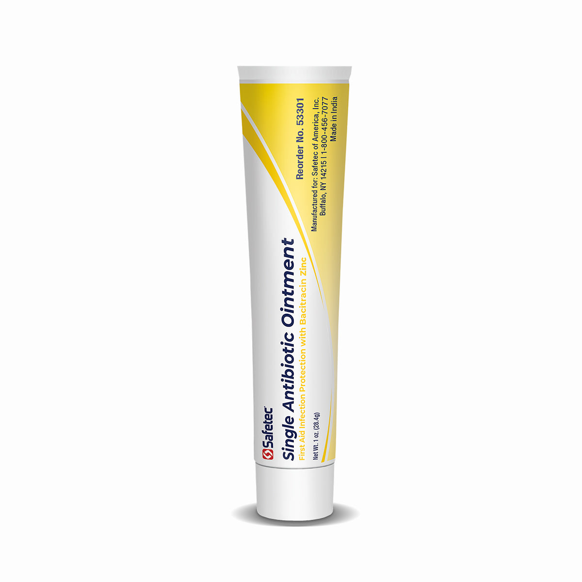 SafeTec - Single Antibiotic Ointment (Bacitracin) – 1 oz. Tube 1oz. tube
