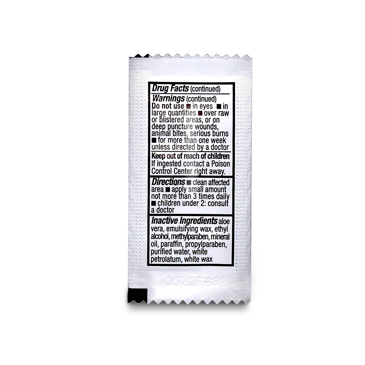 SafeTec - First Aid & Burn Cream - 0.9g pouch