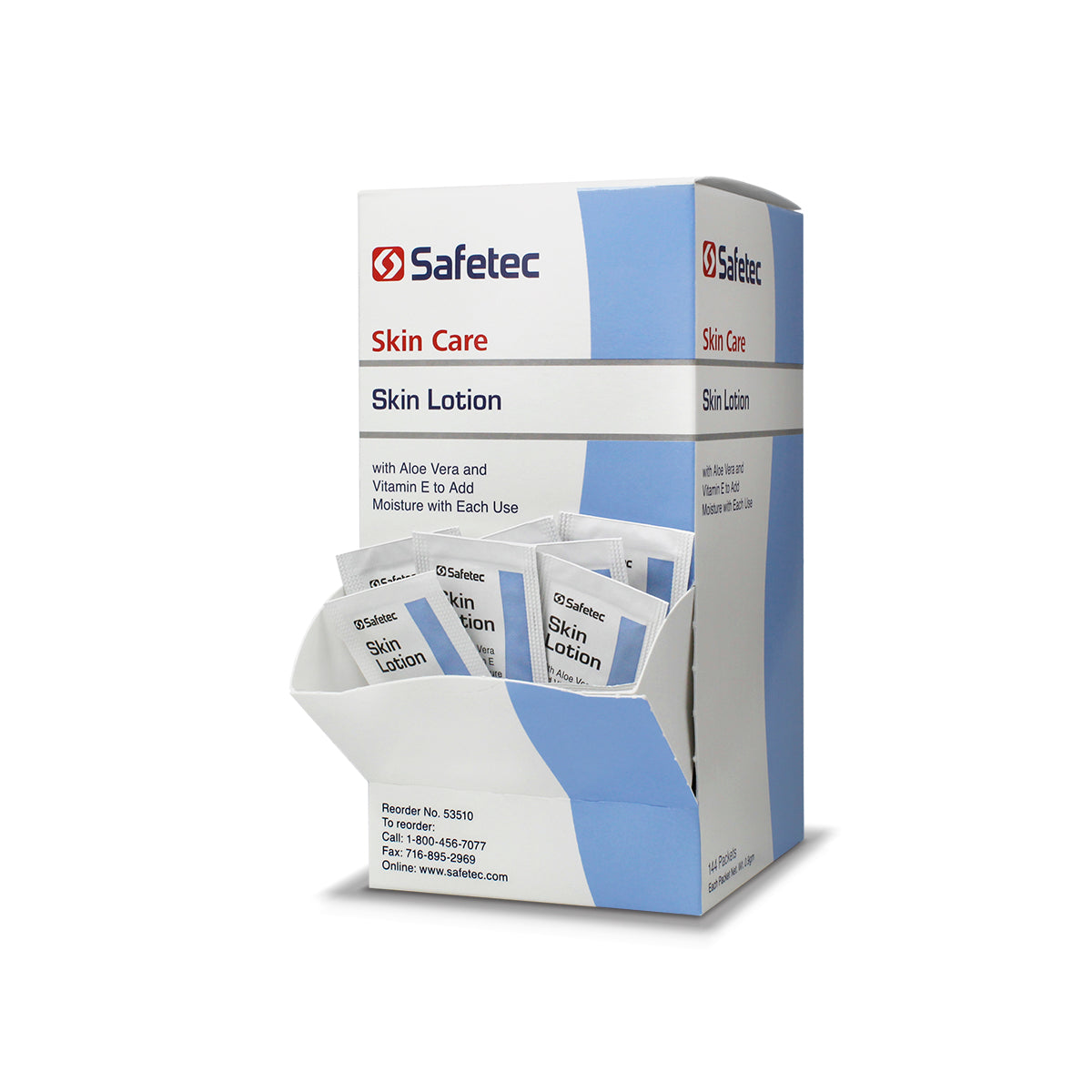 SafeTec - Skin Lotion - 0.9g Pouches - 144ct. Box