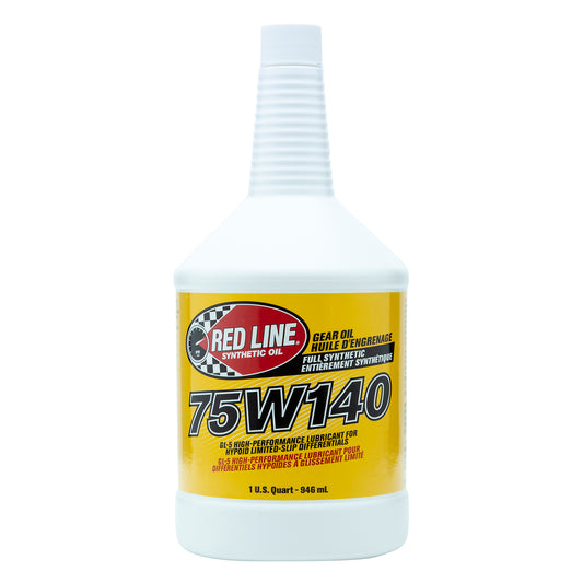 RedLine: 75W140 GL-5 Gear Oil - quart