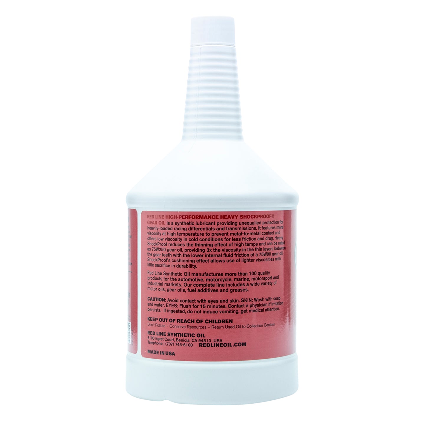 RedLine: Heavy ShockProof Gear Oil - quart
