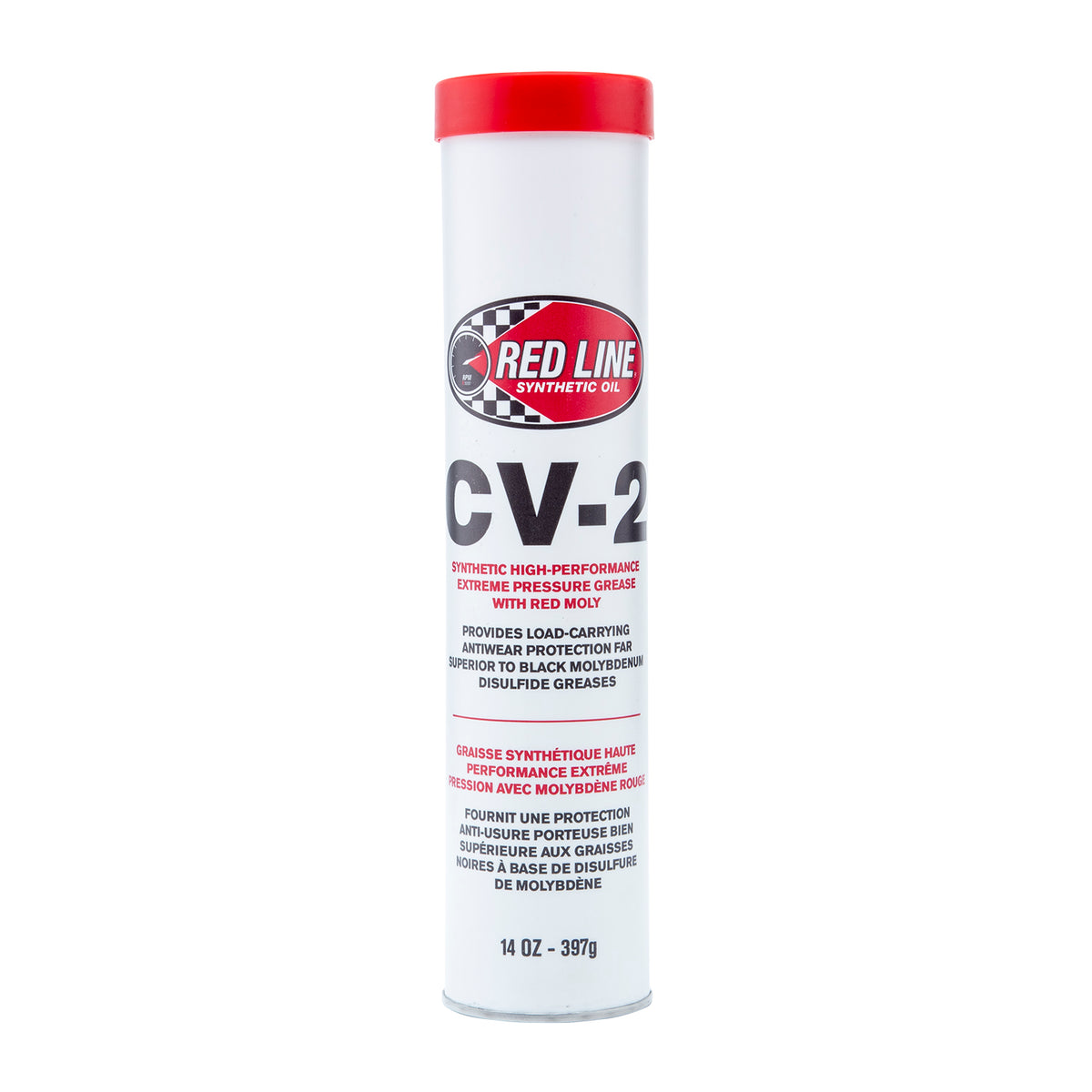 RedLine CV2 Grease with Moly 14oz Tube R/A Hoerr