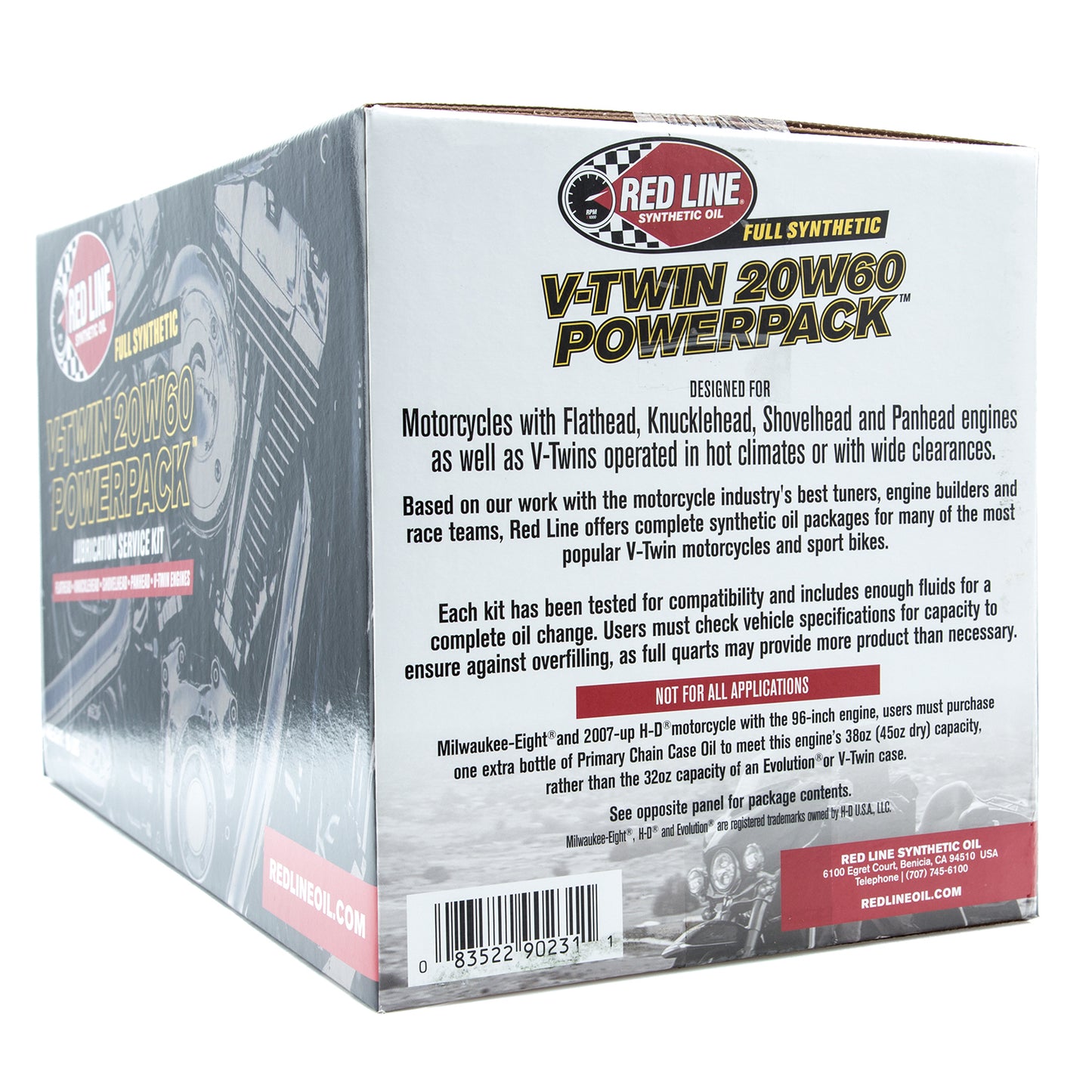 RedLine: Big Twin 20W60HD Power Pack