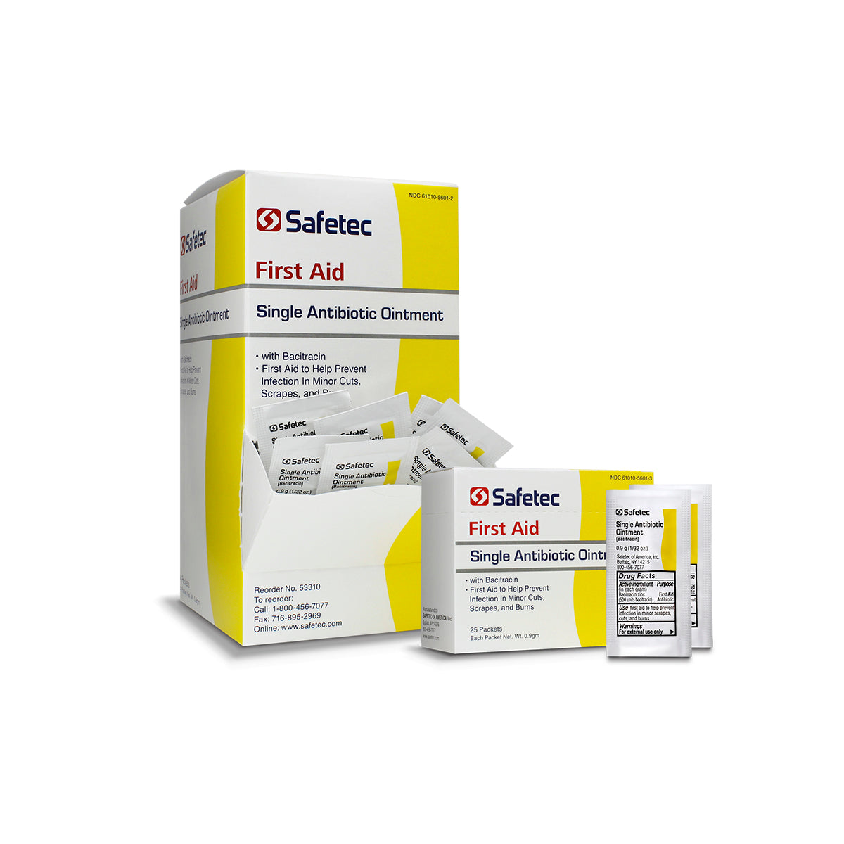 SafeTec - Single Antibiotic Ointment (Bacitracin)