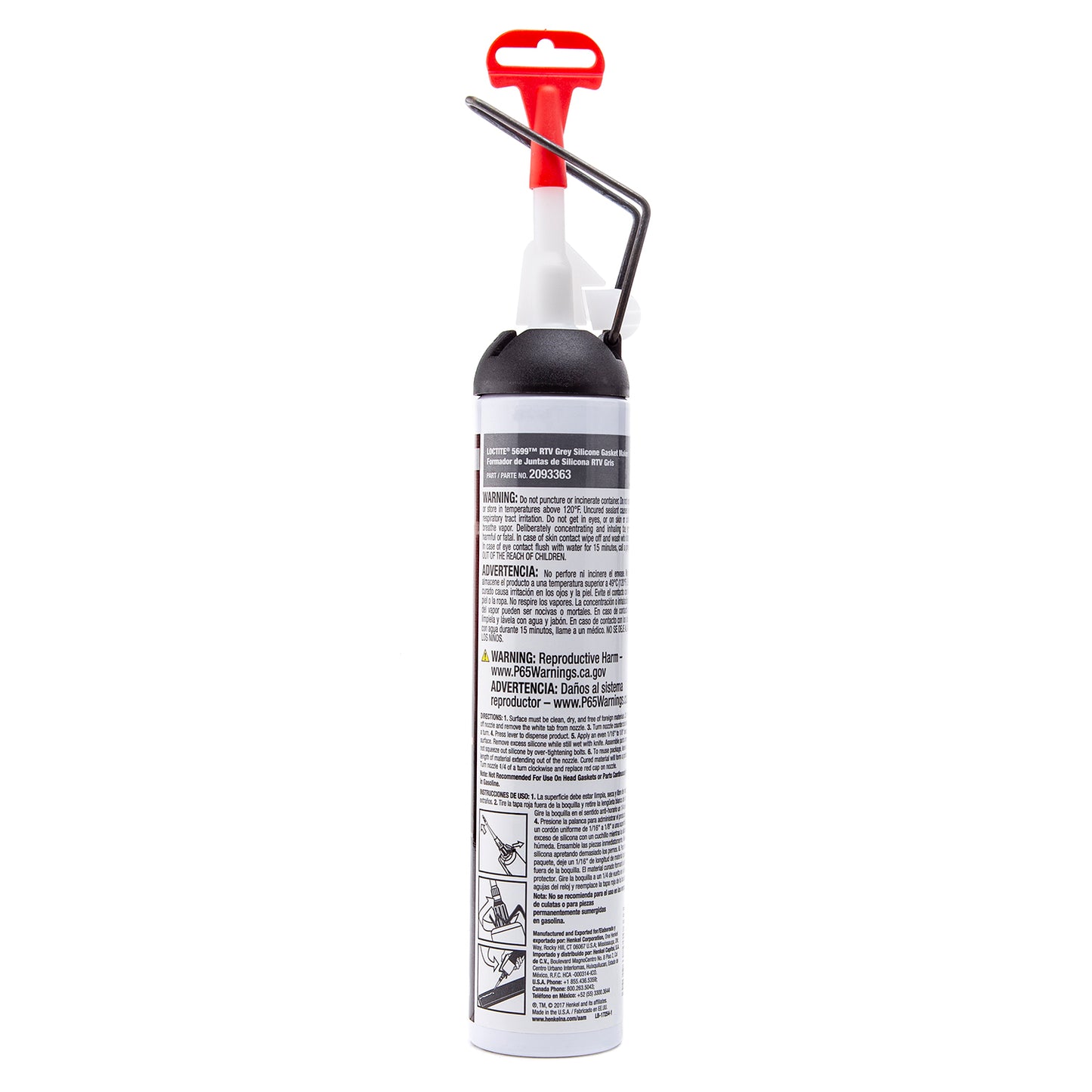 Loctite 5699™ RTV Grey High Performance Silicone - 190 ML