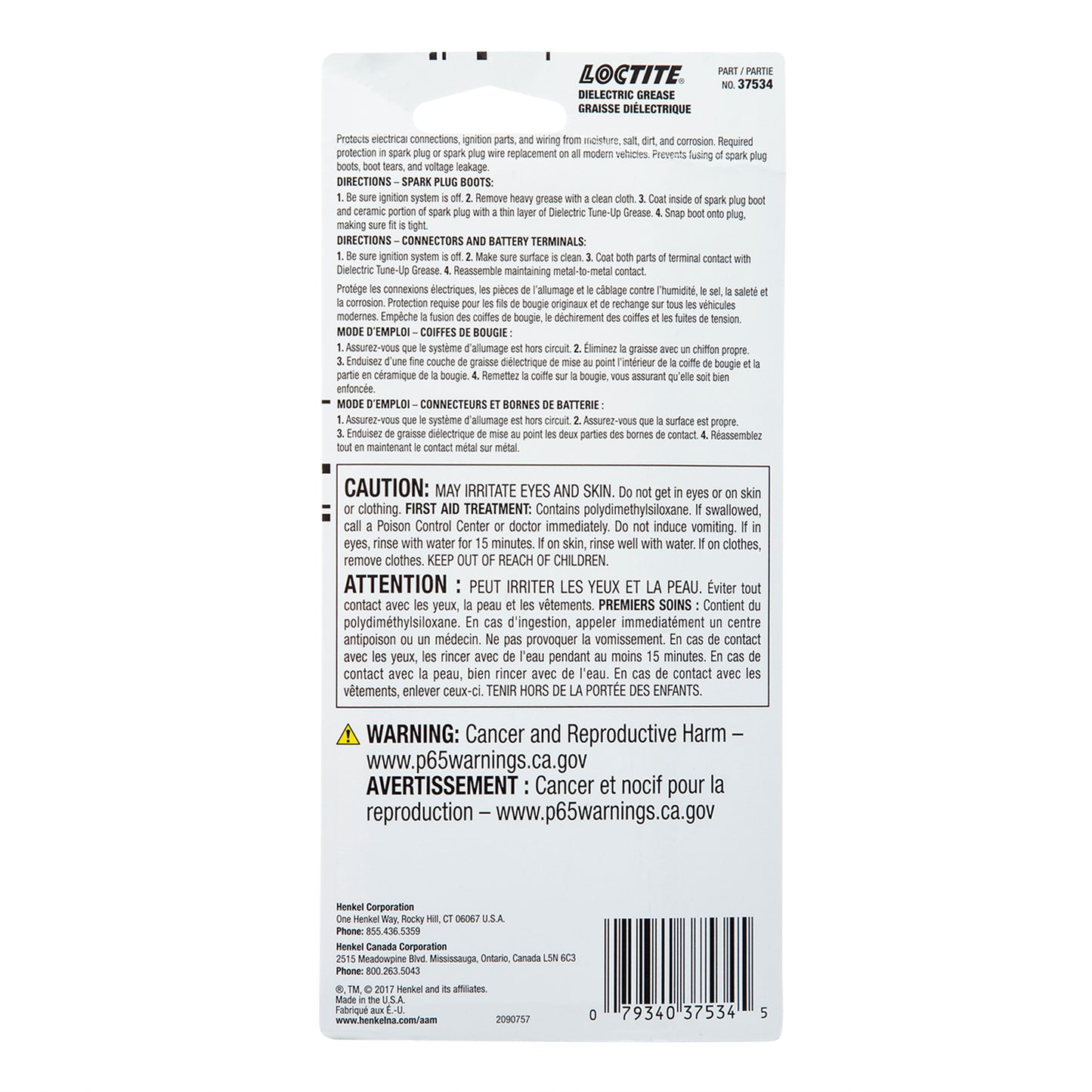 Loctite Dielectric Tune-Up Grease - .33 oz.
