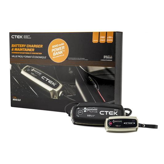 CTEK MXS 5.0 BATTERY CARE KIT