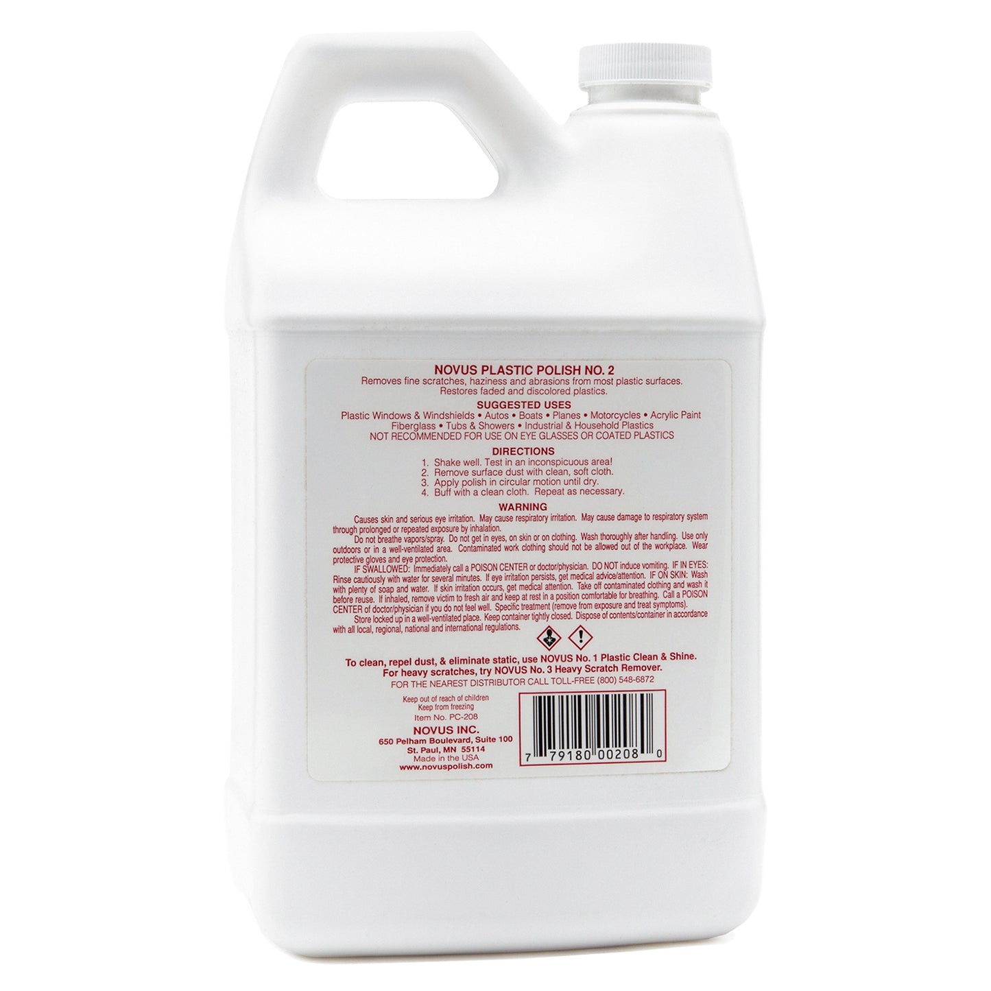 Novus - Fine Scratch Remover - 64oz.