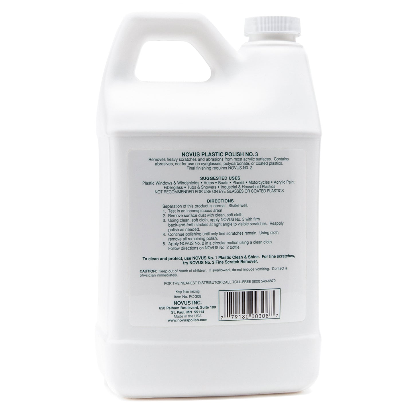 Novus - Heavy Scratch Remover - 64oz.