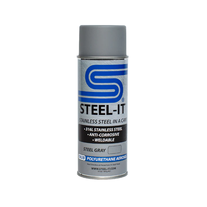 Steel-It: Steel Gray Polyurethane Aerosol 14oz.
