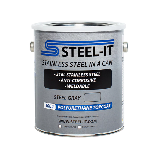 Steel-It: Steel Gray Polyurethane 1 Gallon