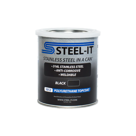 Steel-It: Black Polyurethane 1 Quart
