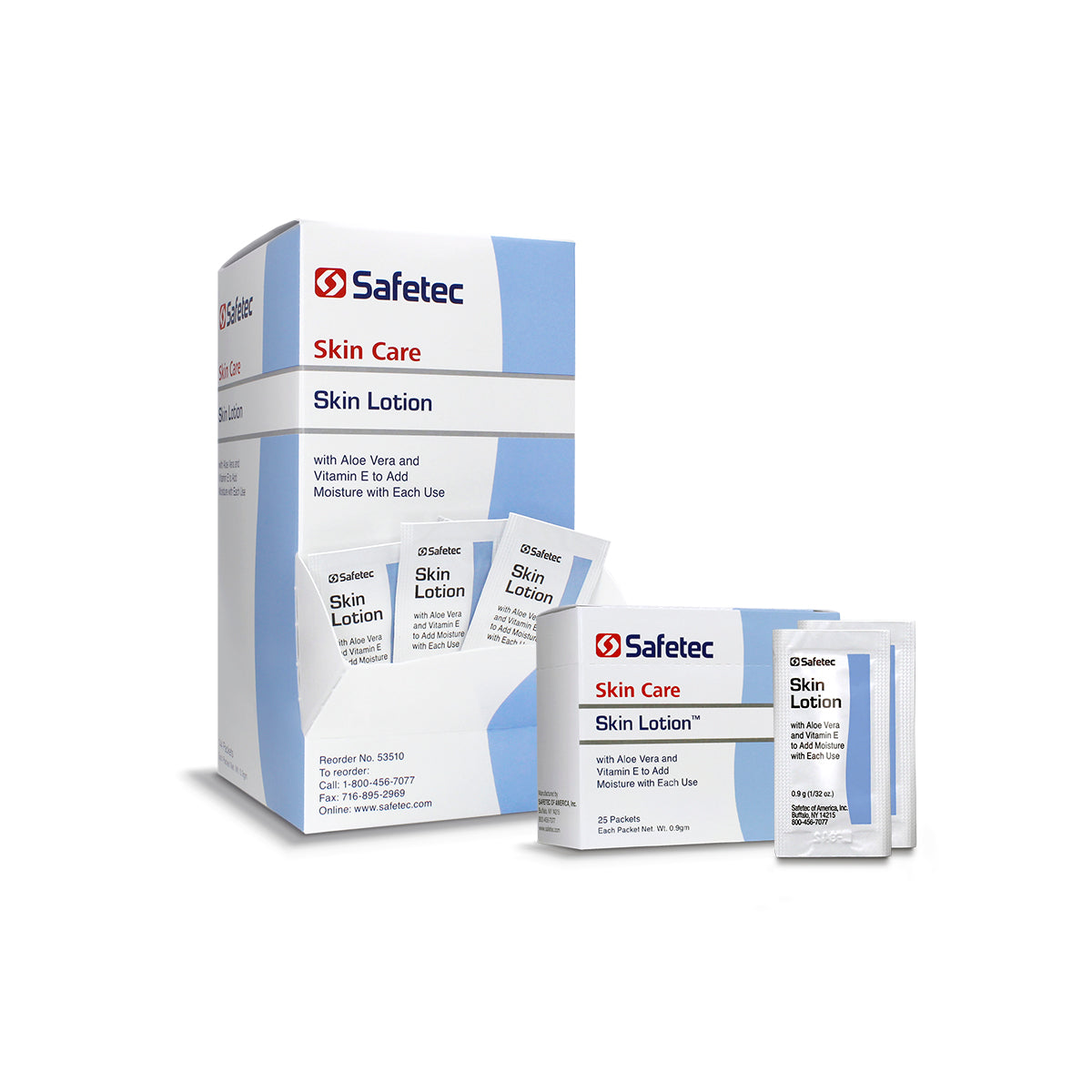 SafeTec - Skin Lotion - 0.9g Pouches - 144ct. Box