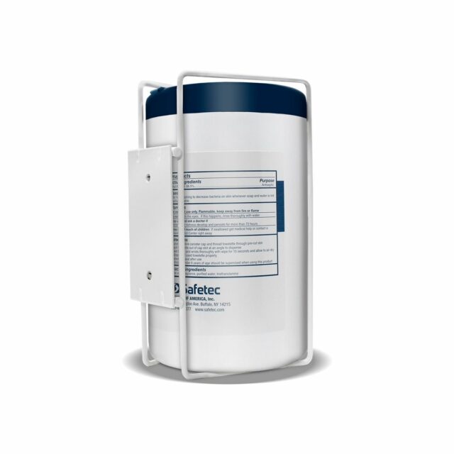 SafeTec - Wall Mount 160 p.a.w.s Wipes Holder