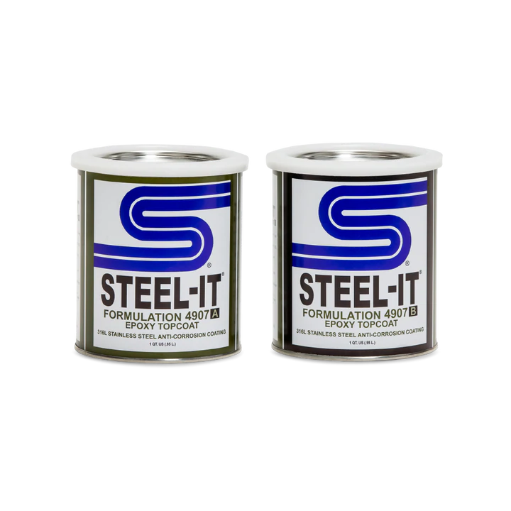 Steel-It: EPOXY TOPCOAT - 2 Quart Kit
