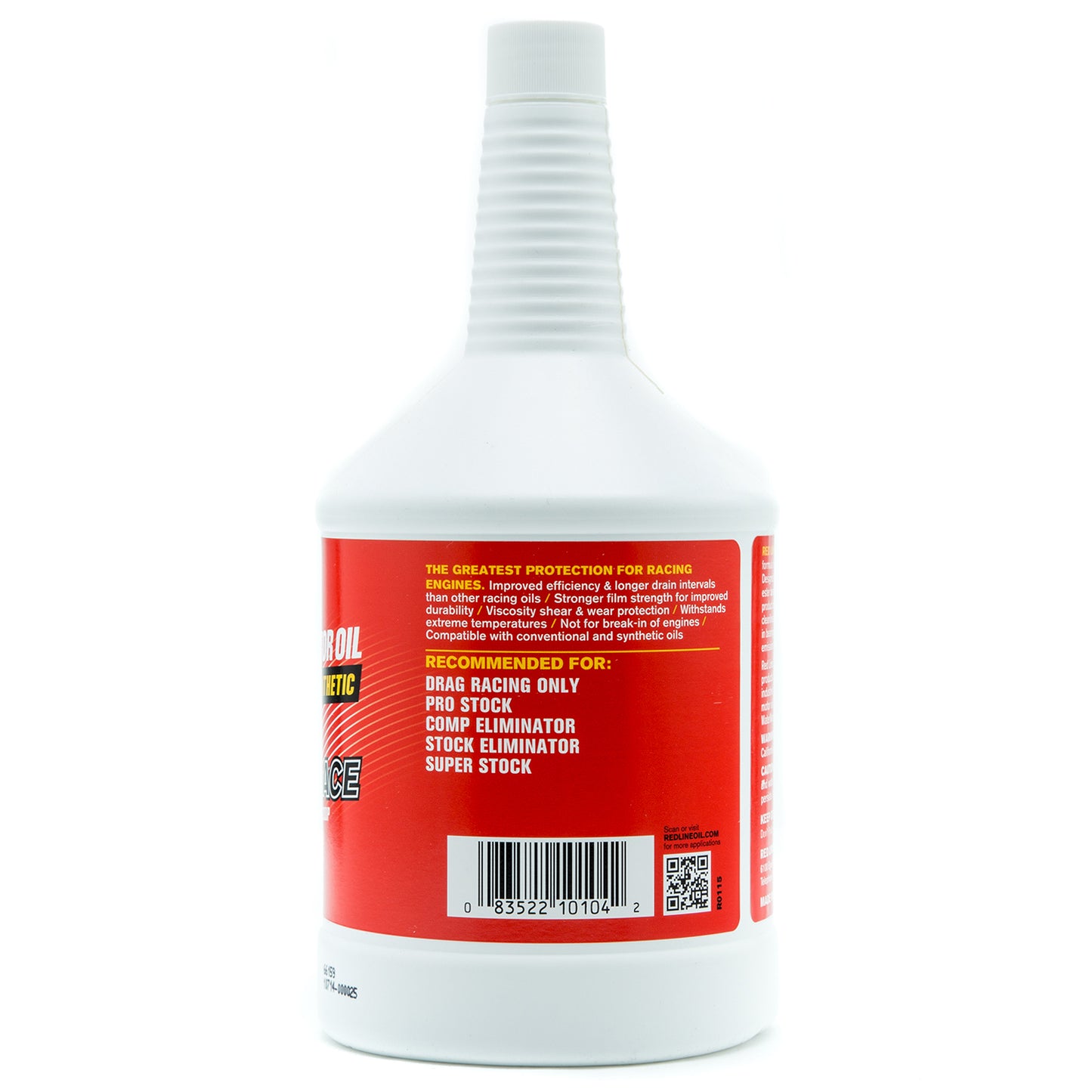 RedLine: 10WT Race Oil - quart