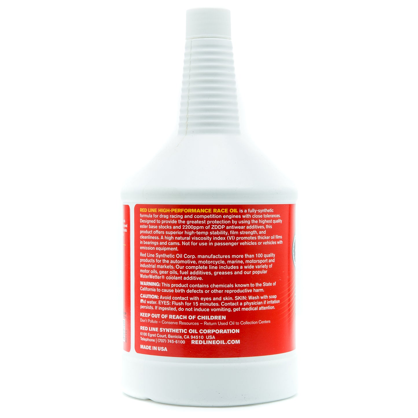 RedLine: 10WT Race Oil - quart