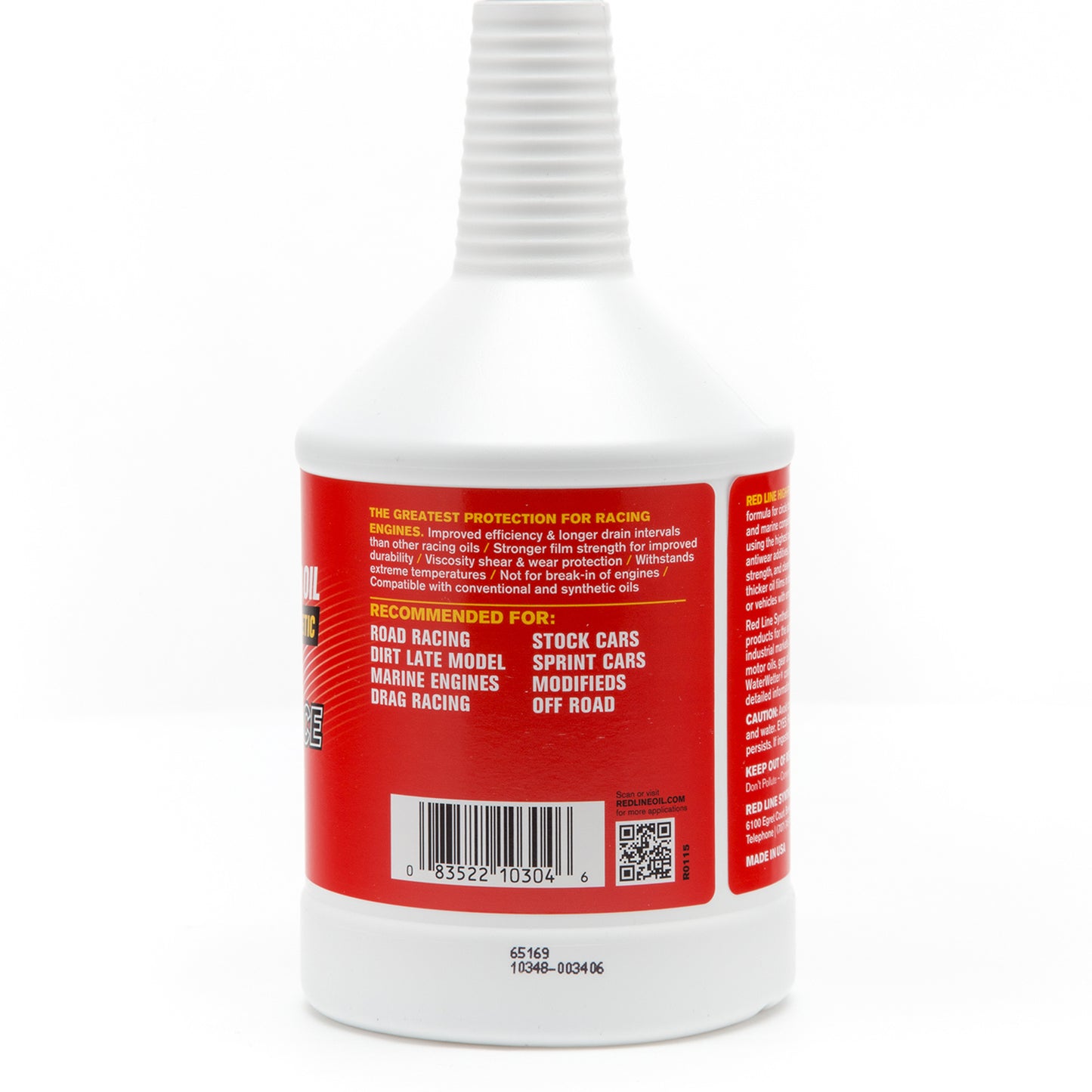 RedLine: 30WT Race Oil - quart