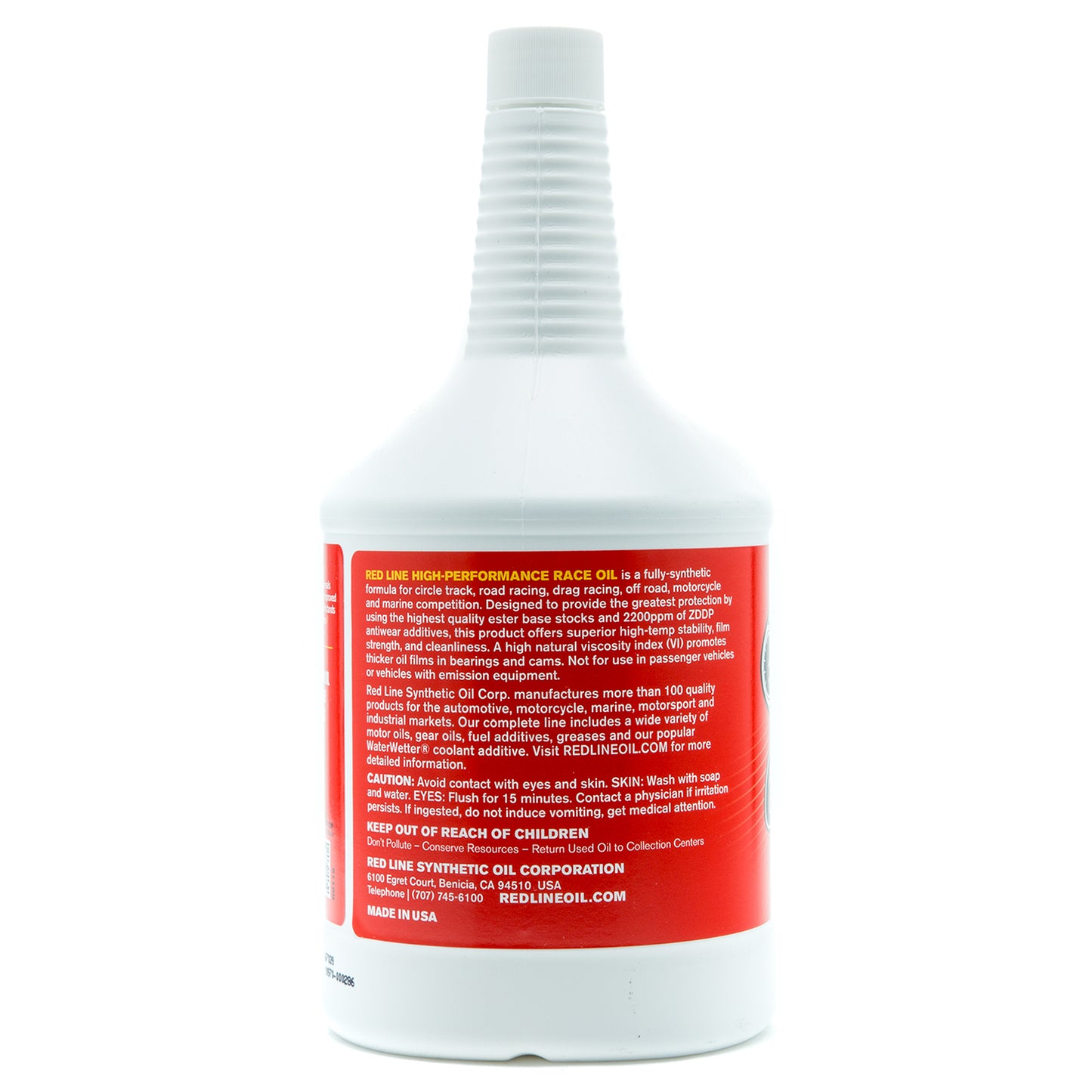 RedLine: 60WT Race Oil - quart