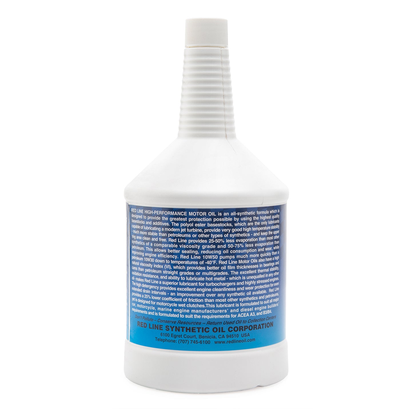 RedLine: 10W50 Motor Oil - quart