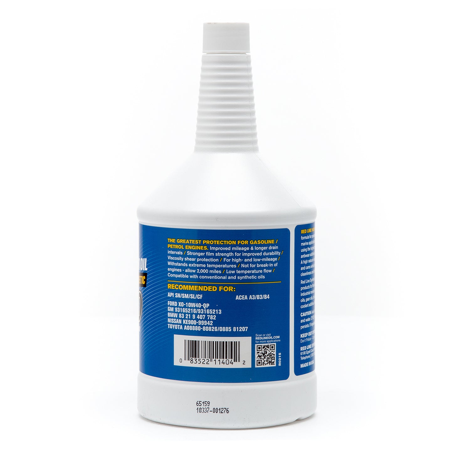 RedLine: 10W40 Motor Oil -quart