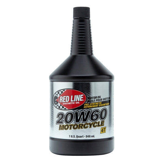 RedLine: 20W60 Motorcycle Oil - quart