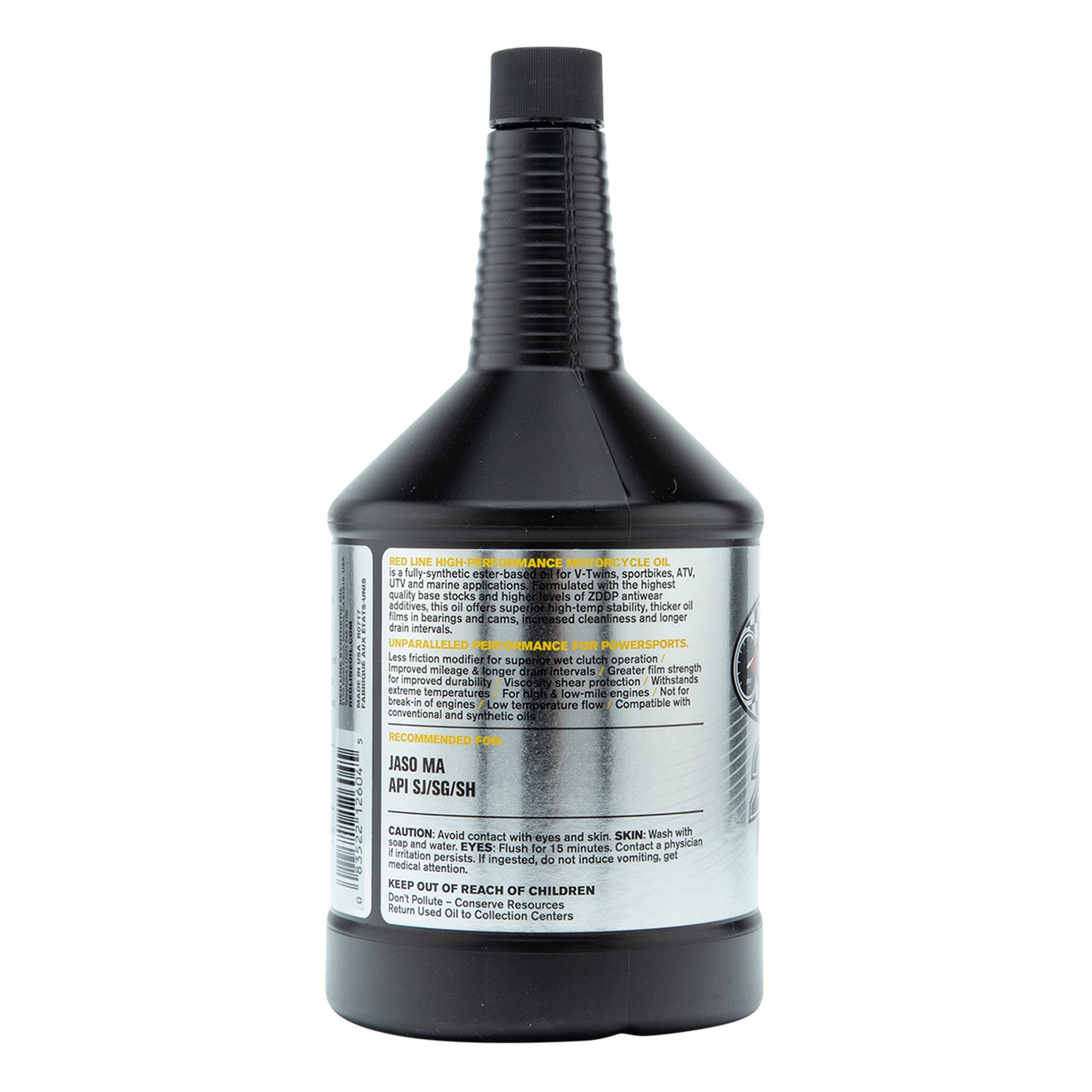 RedLine: 20W60 Motorcycle Oil - quart