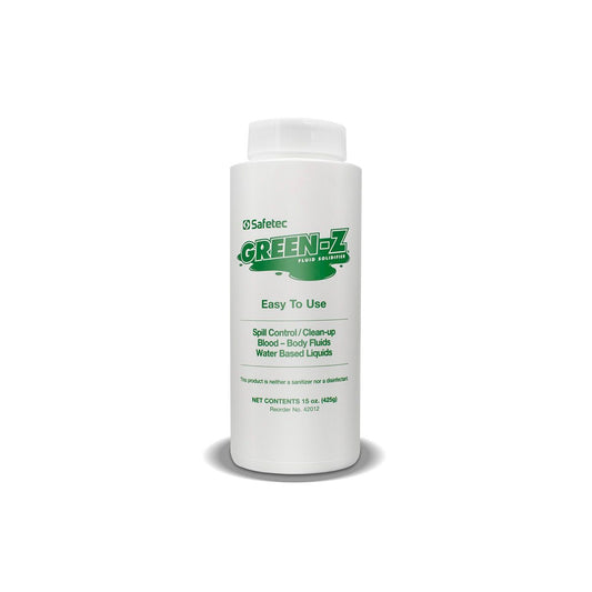 SafeTec - Green-Z® Spill Control Solidifier = 15oz. Shaker Top Bottle