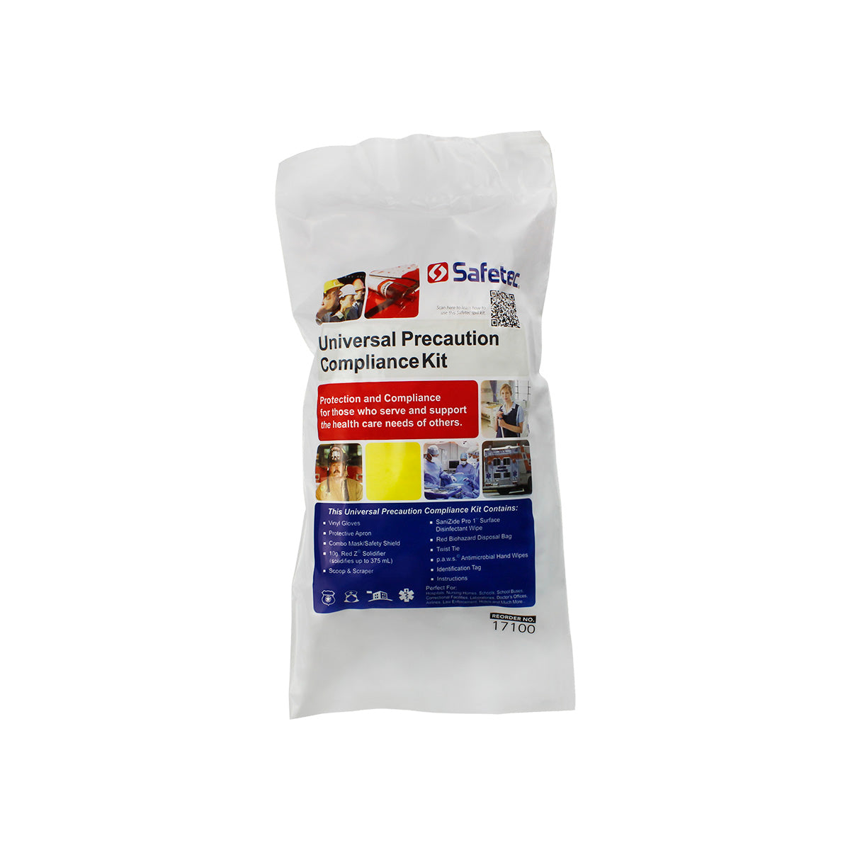 SafeTec - Universal Precaution Kit Poly Bag